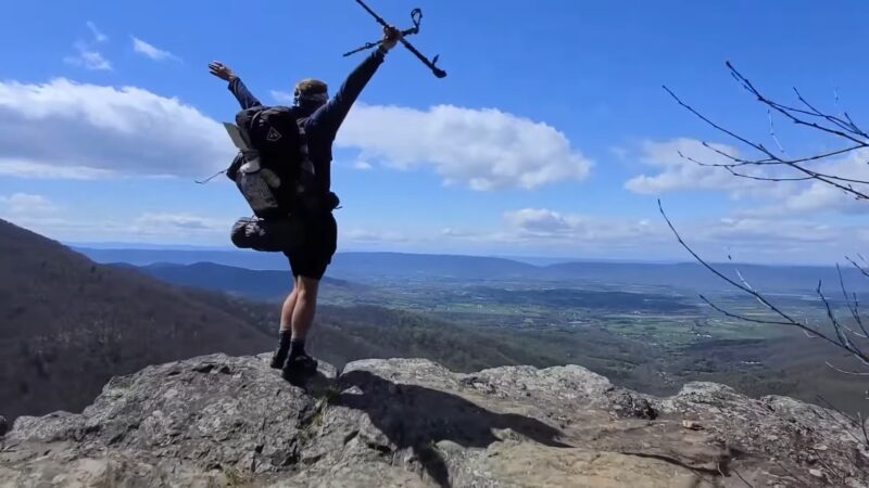 Hiking on Appalachian Trail